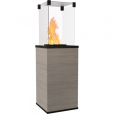Газовый обогреватель Kratki PATIO MINI керамогранит NATURALI OSSIDIANA VENA GRIGIA - ручное управление (8,2 кВт)