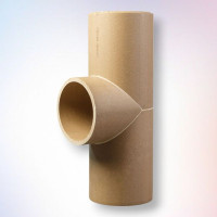 Керамический тройник для дымохода Ø160 мм